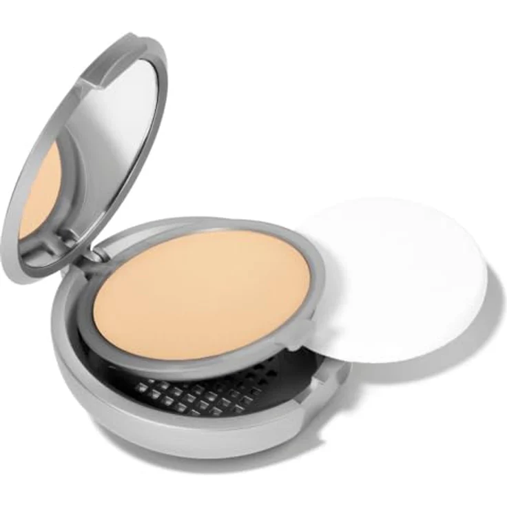 T.LeClerc Foundation Compact Puder – 01 Perle, 2-in-1-Grundierung mit langem Halt, mattiert und vereinheitlicht den Teint, vegan, 98 % natürliche Inhaltsstoffe, 8 g – Bild 2