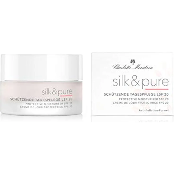 Charlotte Meentzen Silk & Pure Schützende Tagespflege SPF 20 50 ml – Bild 2