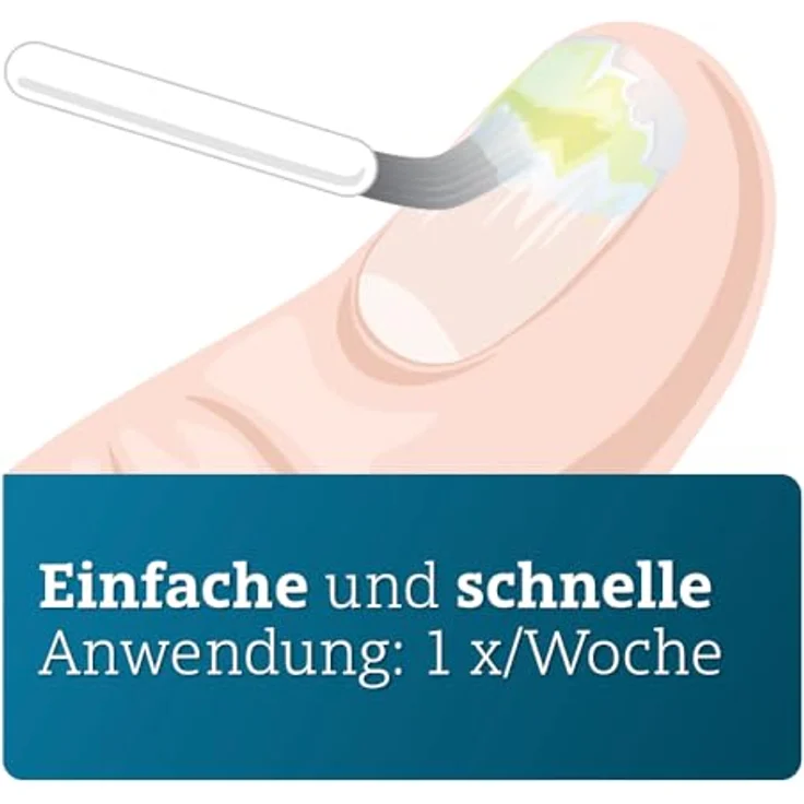 AMOROLFIN ADGC 50 mg/ml 5ml - wirkstoffhaltiger Nagellack zur effektiven Behandlung von Nagelpilz - Set mit 30 Einwegpfeilen, Alkoholtupfern und 10 Spateln - transparent & wasserfest – Bild 3