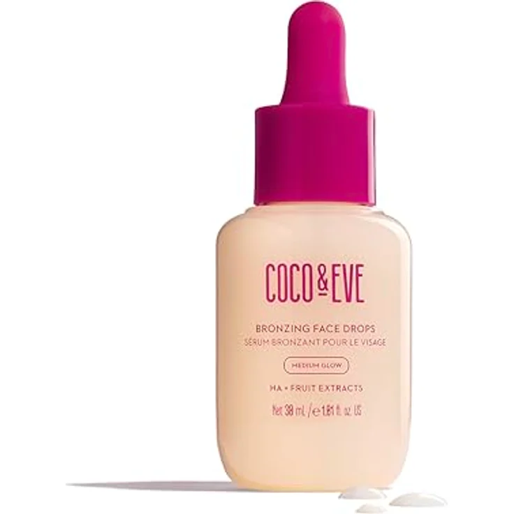 Coco & Eve Sunny Honey Bronzing Face Drops Selbstbräunungsserum 30 ml – Bild 2