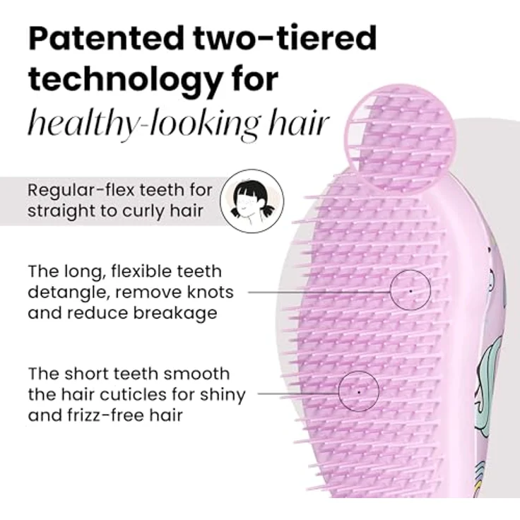 Tangle Teezer Bürste Salon Elite Bürste Wet & Dry Unicorn – Bild 3