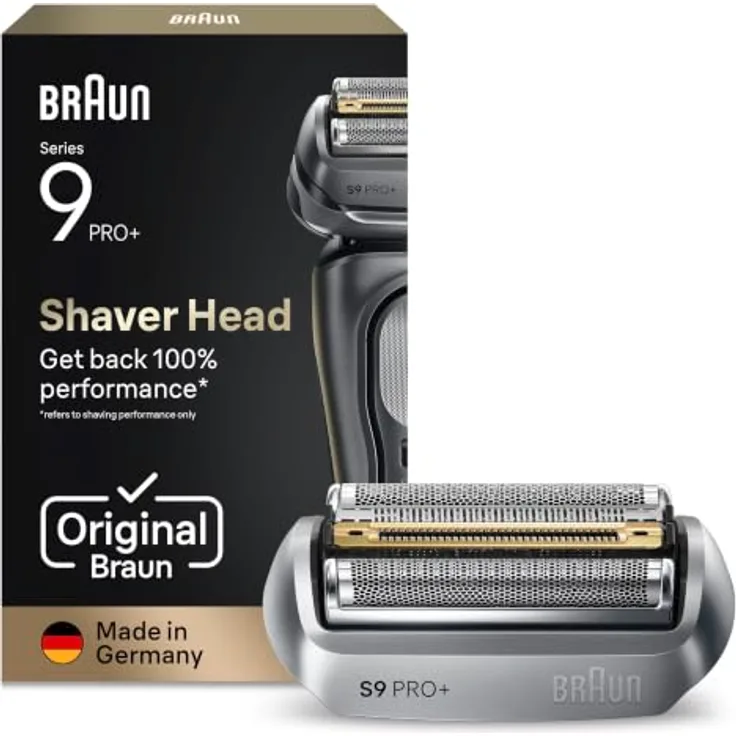 Braun Zubehör Series 9 Pro+ 96M, Scherkopf-Ersatz für optimale Rasur, kompatibel mit Series 9