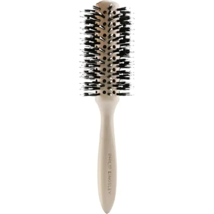 Philip Kingsley Belüftete runde Haarbürste, antistatische Haarbürste zum Entwirren, Föhnen und Stylen, ergonomischer Griff, Nylonborsten, vegan-freundlich – Bild 1