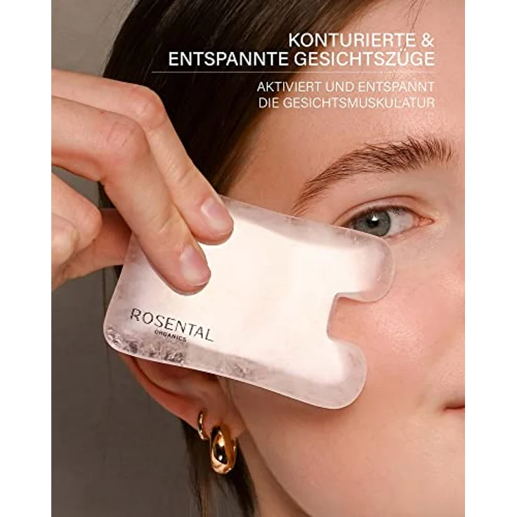 Rosental Gua Sha Rose mit Anti-Aging Effekt zur Entspannung der Gesichtsmuskeln – Bild 2