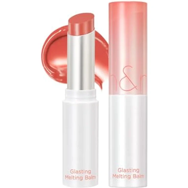 rom&nd Glasting Melting Balm 03 SORBET BALM, veganer glanzvoller Lippenbalsam mit wässriger Formel für langanhaltende Hydratation – Bild 1
