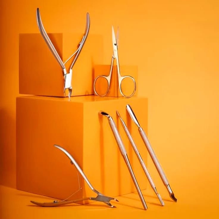 NÉONAIL Nagelhautzange 5mm, professioneller Nagelknipser aus hochwertigem Edelstahl, desinfizierbar und langlebig – Bild 5