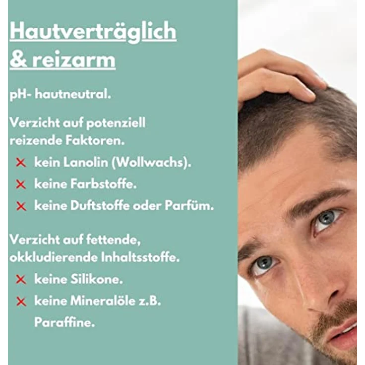 beneví NACHTKUR für trockene Kopfhaut, Lotion gegen Juckreiz und Schuppen, feuchtigkeitsspendende Haarmaske mit Panthenol und Zinkgluconat – Bild 5