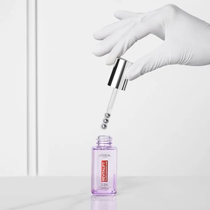 L'Oréal Paris Revitalift Filler Augenserum, 2.5% Hyaluronsäure und Koffein, hellt auf, replumpiert und mindert Schwellungen – 20ml – Bild 5