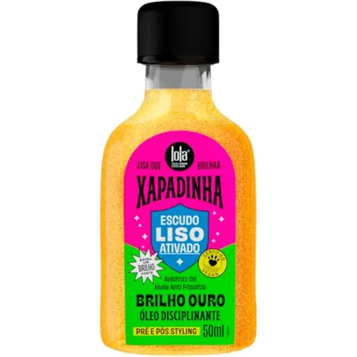 Lola Cosmetics Xapadinha Haaröl, Disziplinant für Haar, Frizz-Kontrolle, natürlicher Glanz, intensive Ernährung, 50 ml