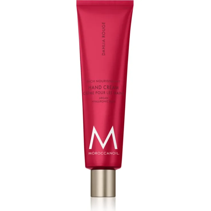 Moroccanoil Body Dahlia Rouge, Handcreme 100 ml für Damen, feuchtigkeitsspendend und schützend
