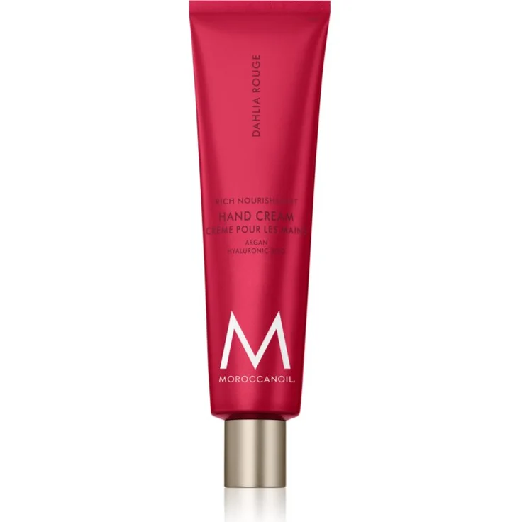 Moroccanoil Body Dahlia Rouge, Handcreme 100 ml für Damen, feuchtigkeitsspendend und schützend