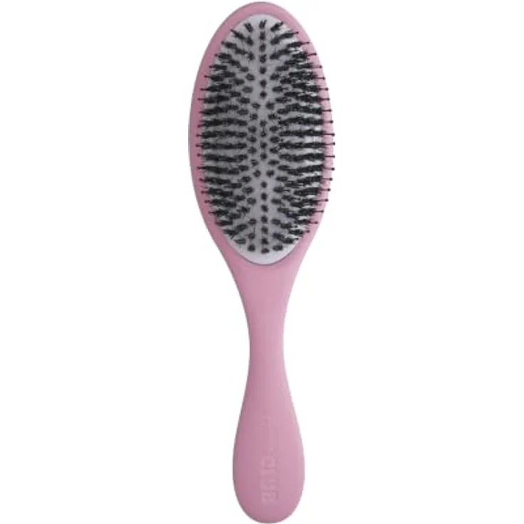 Olivia Garden Club THE RESET CUSHION Detangling & Shine Hairbrush, pink, mit Wildschwein- und Nylonborsten, ergonomischer Form, abnehmbares Kissen zur einfachen Reinigung – Bild 1