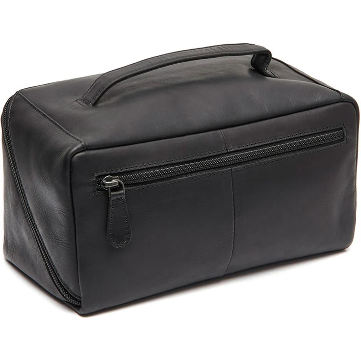 The Chesterfield Brand Elmia Kulturbeutel, Leder Necessaire 24 cm mit Reißverschlusstaschen und Tragegriff