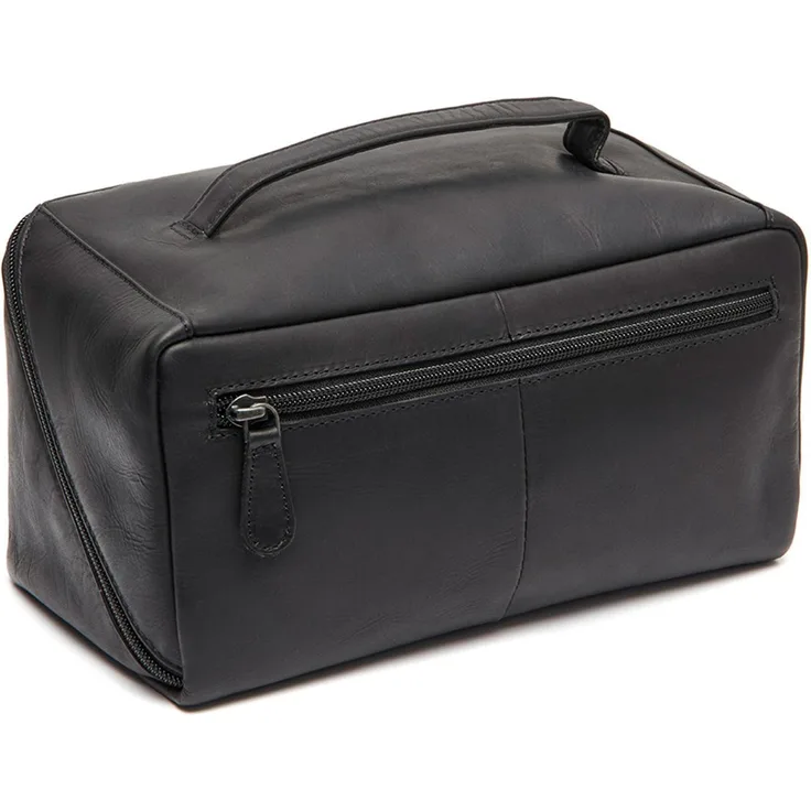 The Chesterfield Brand Elmia Kulturbeutel, Leder Necessaire 24 cm mit Reißverschlusstaschen und Tragegriff