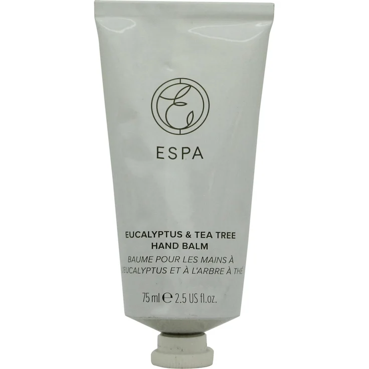 ESPA Eucalyptus und Teebaum Handbalsam, 2,5 oz (75 ml) - Feuchtigkeitsspendende Handcreme für trockene Hände