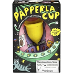 einhorn Menstruationstasse Papperlacup - M, 26ml Fassungsvermögen, Durchmesser 43,5mm