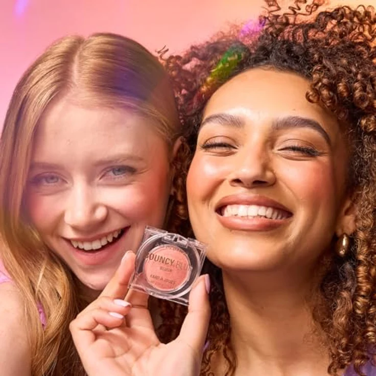Revolution Bouncy Blur Rouge für strahlende Haut, 5.5 g - vegan, natürliches Rouge für frisches Aussehen – Bild 4