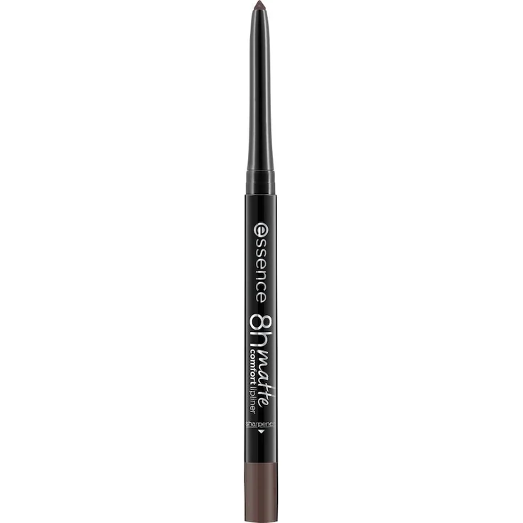 Essence 8H Matte Comfort Lipliner, wasserfest und hochpigmentiert, 0,3 g, Farbe: ASH ATTITUDE