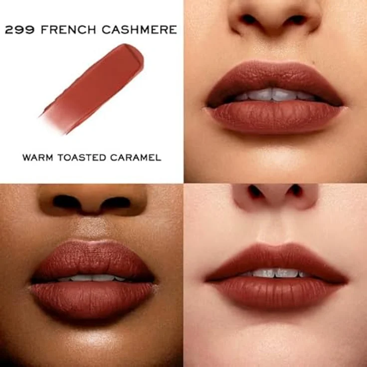 Lancôme L'Absolu Rouge Intimatte Lippenstift, mattes Finish mit Ceramiden und Rosenextrakten, 3,4 g, Farbcode Not Flirting (130) – Bild 2