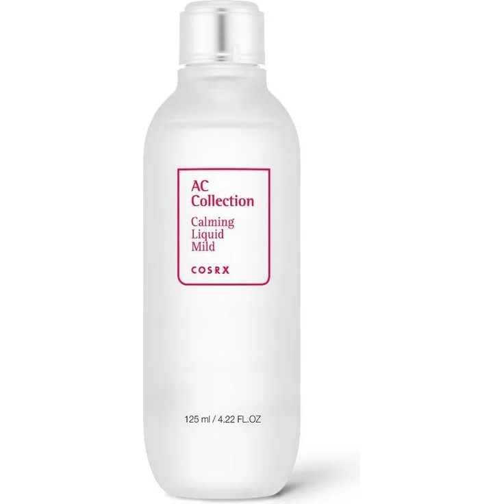 Cosrx AC Collection Calming Liquid Mild, Gesichtsreinigungstonic mit Centella AC-Rx Komplex, 125 ml, vegan und tierversuchsfrei