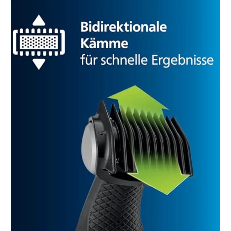 Philips S5000 Rasierer Silber One Size, Wasserfester Trimmer mit 2D-Konturenanpassung – Bild 5