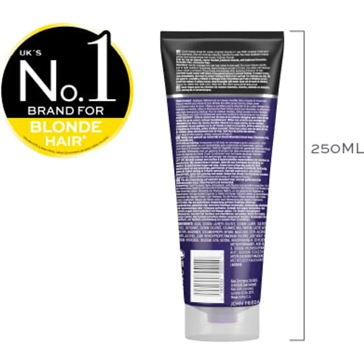 John Frieda Violet Crush Intensiv Purple Shampoo für brasses, blondes Haar, 250 ml – Bild 2