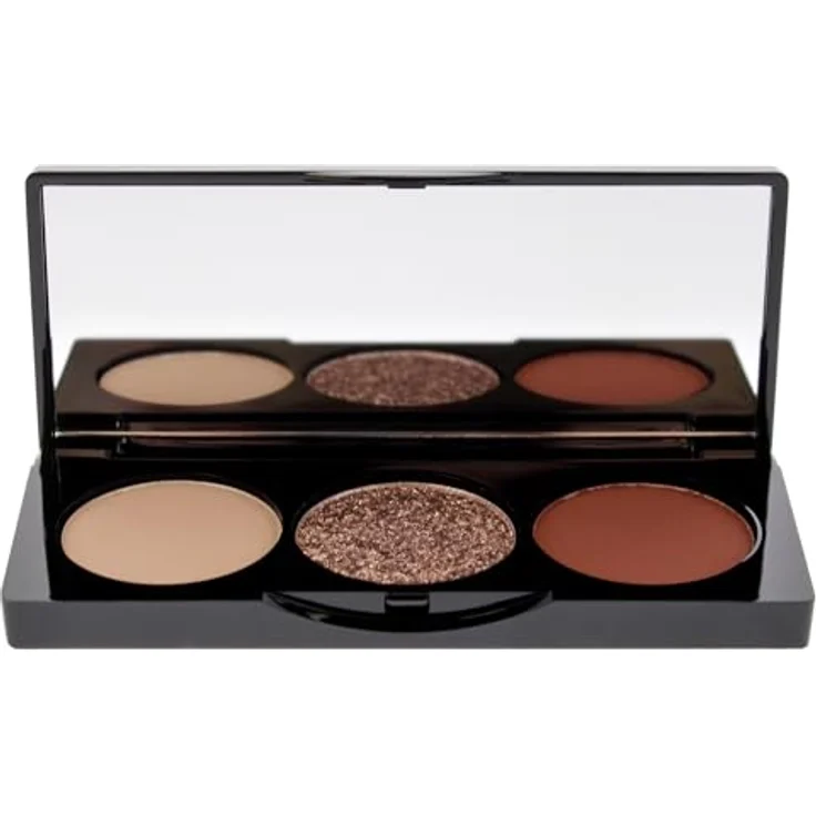 Bobbi Brown Essential Eye Shadow Trios Lidschattenpalette, Farbton Smokey Plum, 4,4 g - mit Metallic-Effekt, leicht aufzutragen und kombinierbar – Bild 2