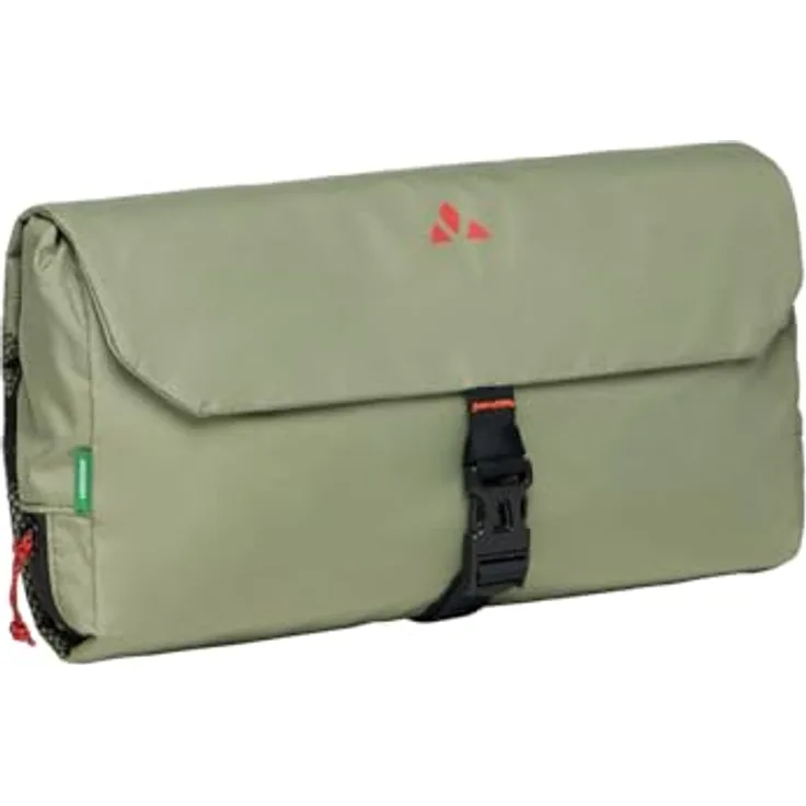 Vaude WashBag M, Kulturbeutel 34 cm, grün, 100% Polyester