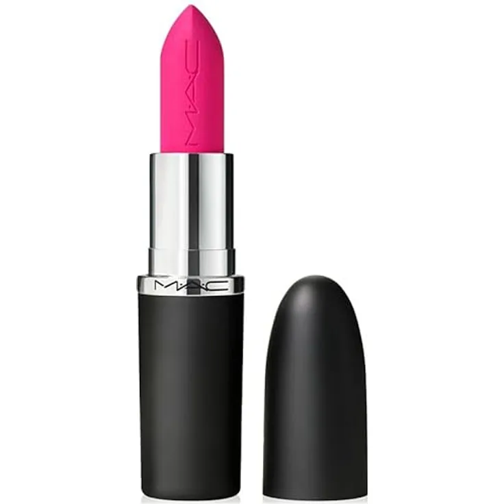 MAC MACximal Matte Lipstick 3,5 g - CANDY YUM YUM, seidig mattes Finish, 12 Stunden Halt, hydratisierend mit Kokosöl und Sheabutter