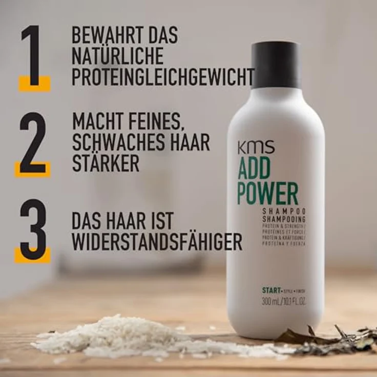 KMS Add Power Shampoo 750 ml – Bild 3