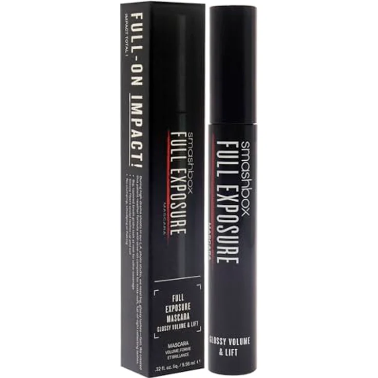 Smashbox Full Exposure Mascara, 9 g, Jet Black – Maximales Volumen, tierversuchsfreie Formel, langanhaltend – Bild 3