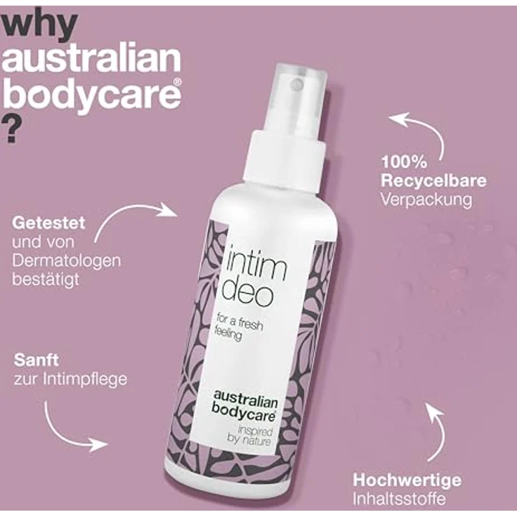 Australian Bodycare Intim Deo Geruchsblock – 100% vegan, Teebaumöl gegen unangenehmen Geruch im Intimbereich, 100 ml – Bild 4
