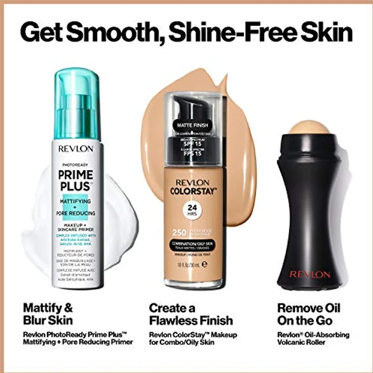 Revlon Colorstay Foundation For Combination/Oily Skin 30 ml - 410 Cappuccino – Bild 8