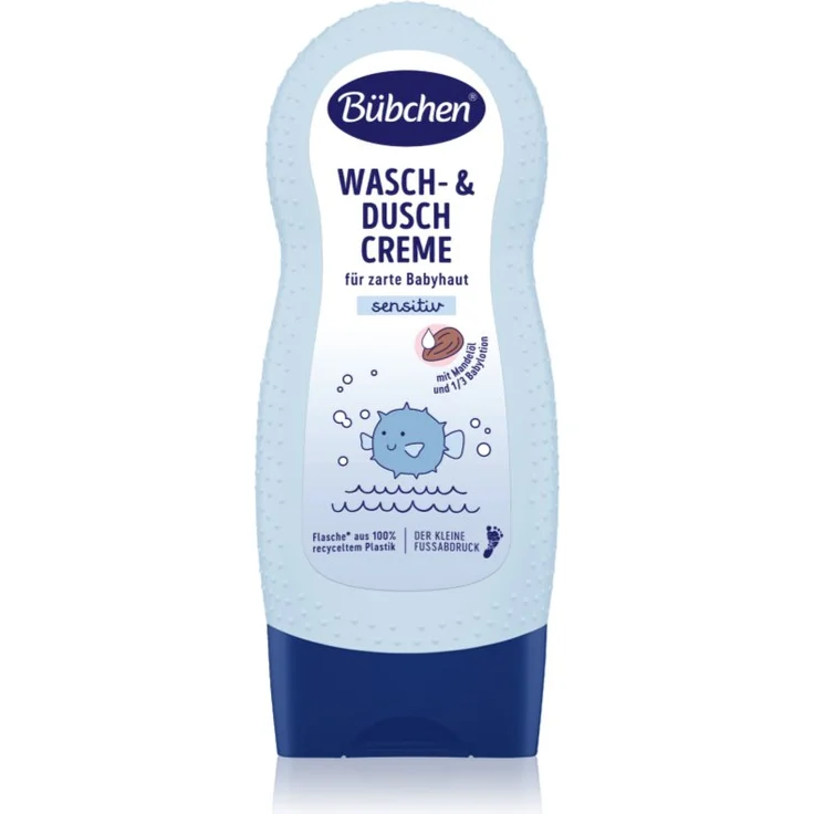 Bübchen Baby Shower Cream Duschcreme für Kinder, 230 ml, sanfte Reinigung, schützend und pflegend
