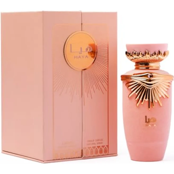 Lattafa Haya Spray 100 Ml, Damenduft mit Kopfnoten von Rotorange und Mandarinengeschmack – Bild 3