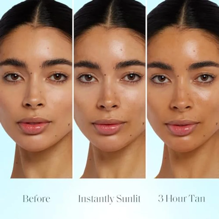 St. Tropez Sunlit Skin Tint + Tan Serum, Selbstbräunungsserum mit intensivem Feuchtigkeitseffekt, 30 ml – Bild 10