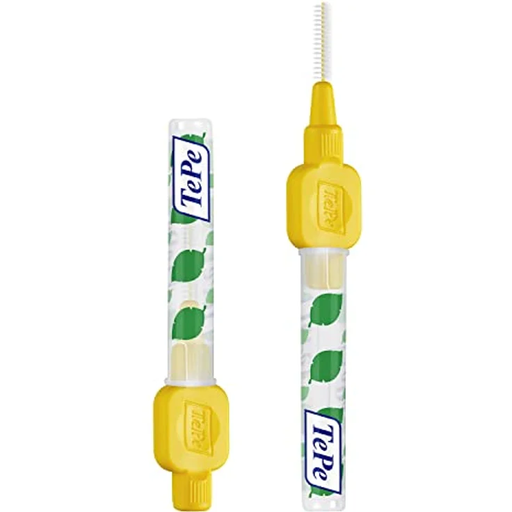 TePe Interdentalbürsten Original gelb, 0.7 mm, 8 Stück, für rundum gesunde Zähne – Bild 10