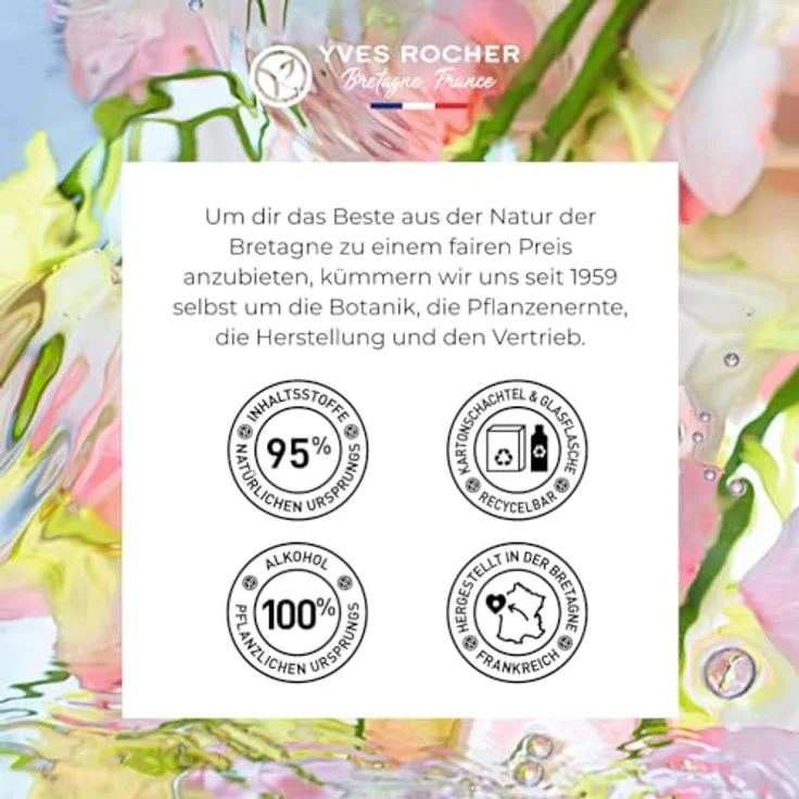 Yves Rocher LA COLLECTION Eau Fraîche Maiglöckchen - Erfrischendes Parfum für Damen - Frühlingsduft - 100 ml – Bild 5