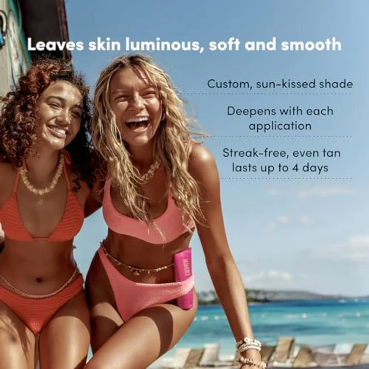 Coco & Eve Sunny Honey Sun-kissed Gradual Tanning Lotion, 200 ml Selbstbräuner mit Coco-Mango Duft, feuchtigkeitsspendend und streifenfrei – Bild 9