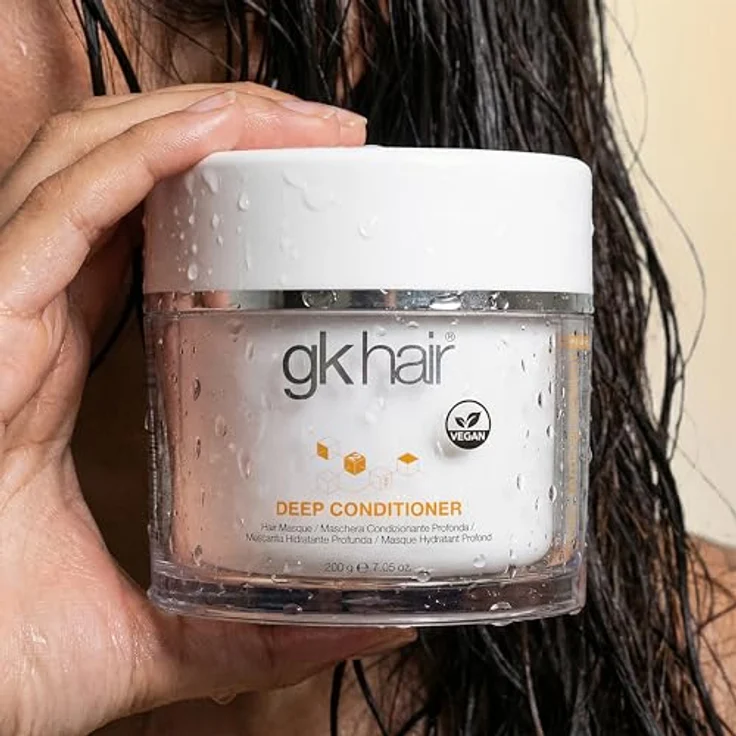 GK Hair Deep Conditioner, regenerierender Conditioner mit Tiefenwirkung für extrem strapaziertes Haar, 200 g – Bild 6