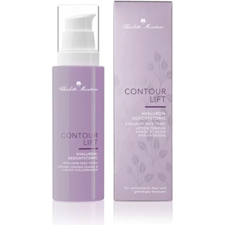 Charlotte Meentzen Contour Lift Hyaluron Gesichtstonic, 100 ml für revitalisierte Haut und gefestigte Konturen