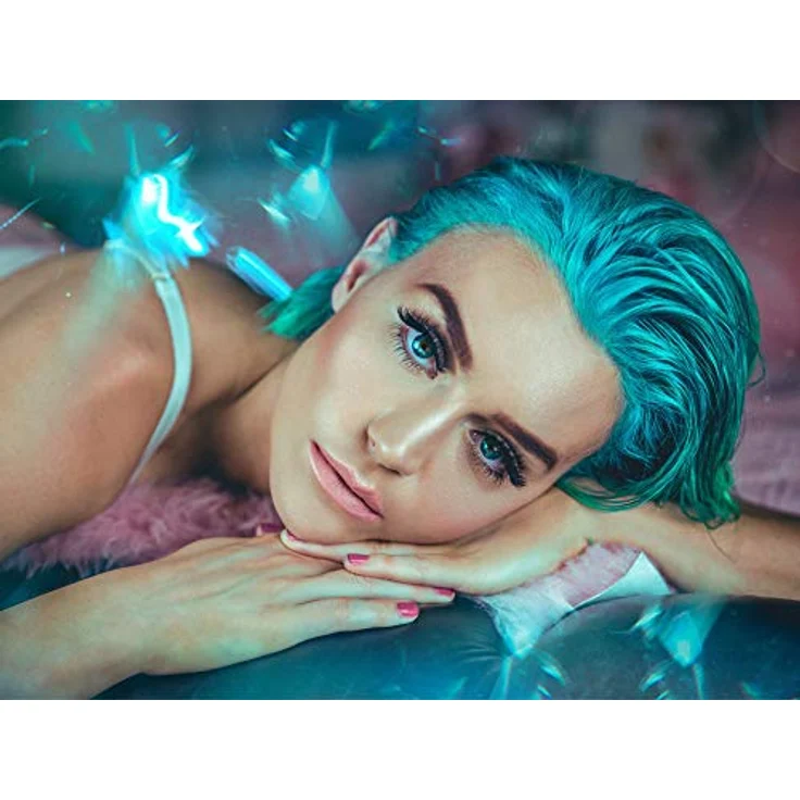 Manic Panic High Voltage Classic Atomic Turquoise, semi-permanente Haartönung mit cremiger Textur, vegan, 237 ml – Bild 5