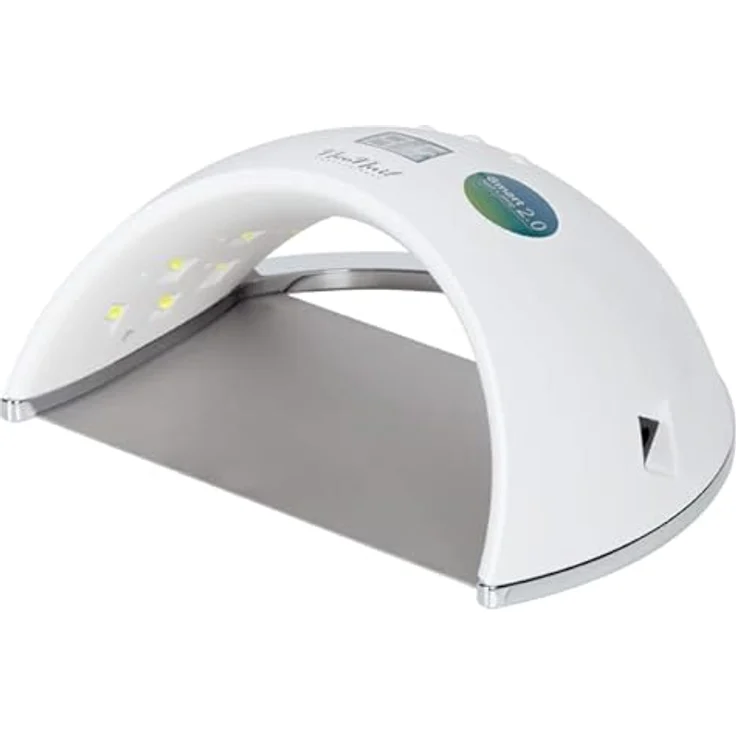 NeoNail Neonail Smart Set Premium, Nageldesign-Set, UV-Nagellacke, Nail Polisher 100/180, Zelletten 12-lagig (250 Stück), Nail File 100/180, Lampe LED 21W/48 ECO, Nail Cleaner (50 ml), UV-Nagellack-Remover Acetone (50 ml), Holzstäbchen (10 Stück), 3D HOLO – Bild 7