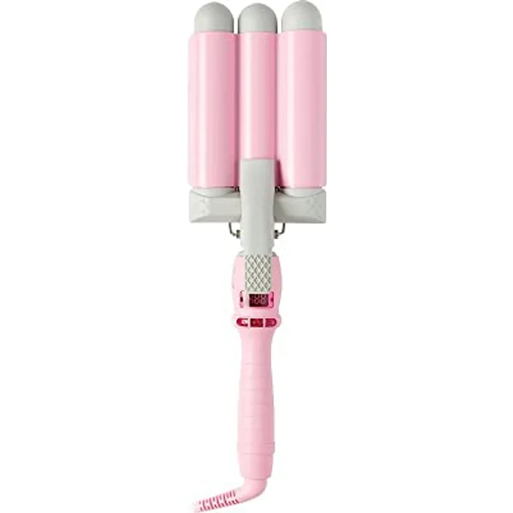 Mermade Hair Pro Waver 32mm, Lockenstyler mit hitzebeständigem Soft-Touch-Griff - Drei XL-Trommeln – Bild 2
