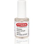 TITANIA Nagel Kau-Stop (10ml) • Nagellack gegen Nägelkauen • Anti Nägelkauen • Schutz gegen Fingernägelkauen • Anti Fingernagel Kauen
