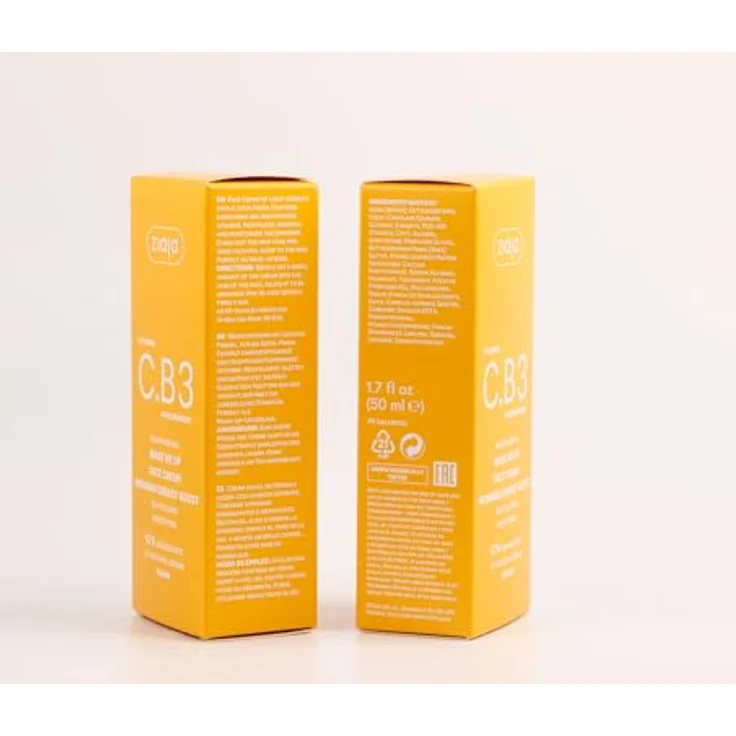 Ziaja VITAMIN C.B3 NIACINAMIDA Wake Me Up Revitalisierende Tagespflege, 50 ml - Leichte Gesichtscreme mit seidigem Finish, Morgenergieboost - 50 ml – Bild 5