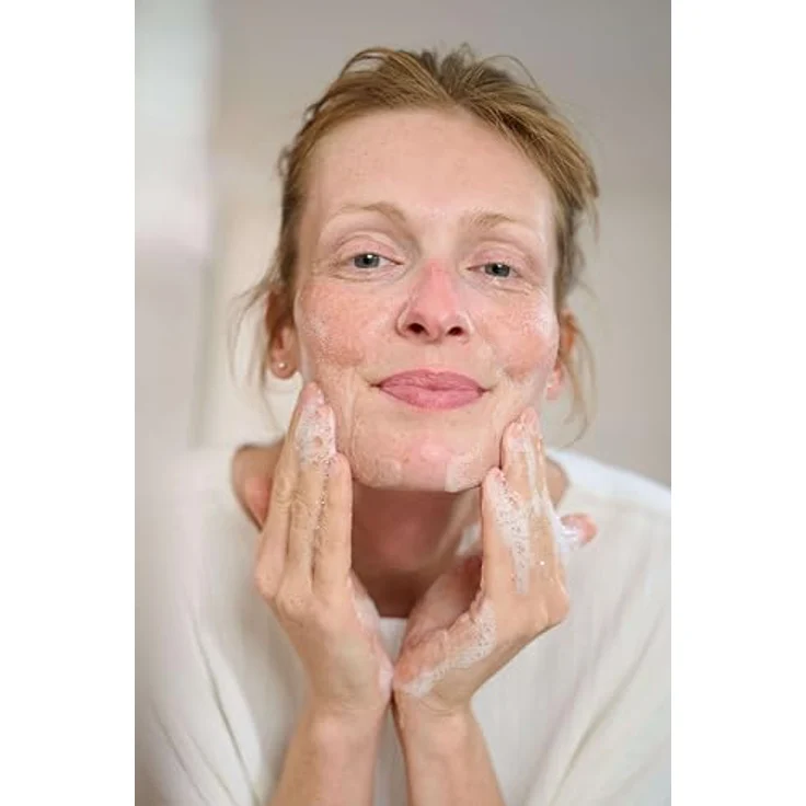 SIRIDERMA Waschlotion | Basisches Waschgel für Gesicht, Hände und Körper | Auch bei trockener Haut und Neurodermitis (ohne Parfum, 300 ml) – Bild 4