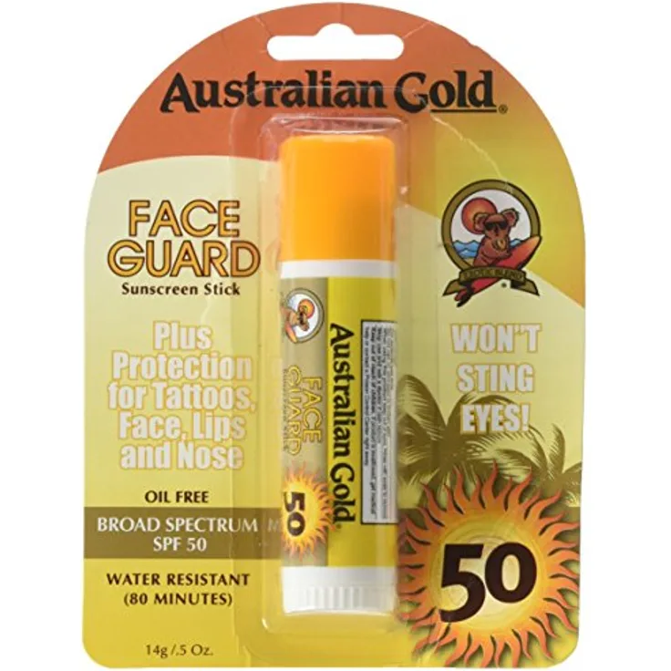Australian Gold Sonnen-Gesichtschutz Balm SPF 50ung (1 x 14g)