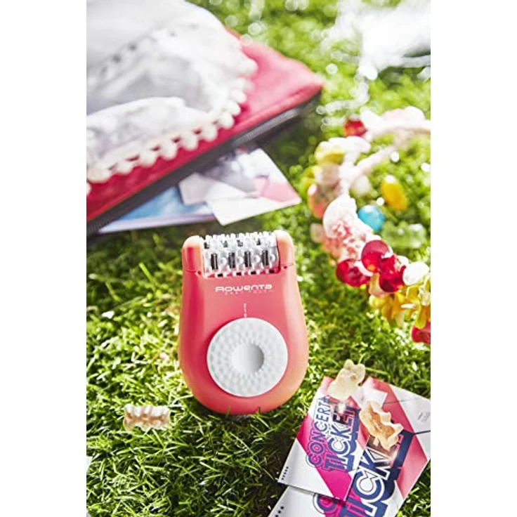 Rowenta Easy Touch EP1110F0 Damen-Epilierer elektrisch rosa weiß – Bild 6