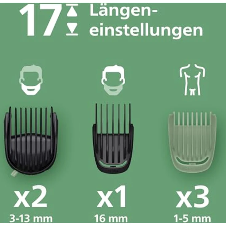 Philips Series 5000 MG5951/15, Multifunktionstrimmer für Gesicht, Körper und Haare, Herren Bartschneider – Bild 3